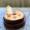 Golden / Honey Calcite Generator Point (Tower) FB1115 🌼