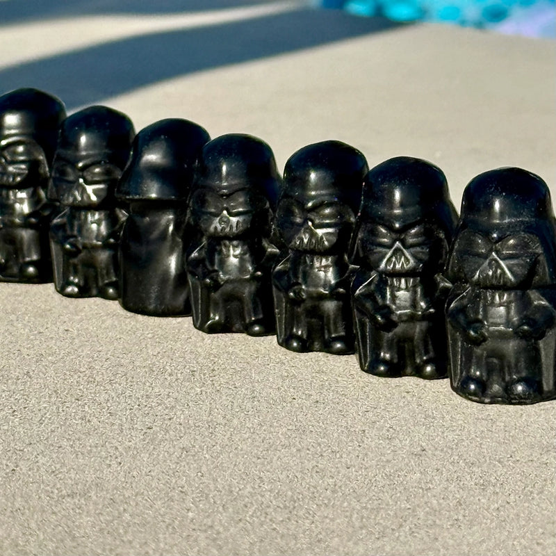 Black Obsidian Darth Vader Carving FB3187 🦚