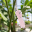 Wire Wrapped Gemstone Carved Point Pendant FB1238 🎀