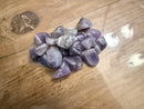 Tumbled Amethyst Chevron - Healing Field, Stress, Amplifies