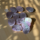 Rainbow Fluorite Oval Worry Stone FB1661 🦋