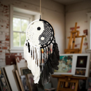 Yin Yang Black & White Dream Catcher FB3441 🍃