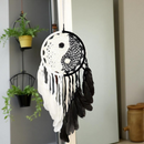 Yin Yang Black & White Dream Catcher FB3441 🍃