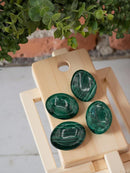 Malachite Worry Stones from South Africa FB3301 🌿