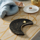 Crescent Moon Deep Blue Ceramic Stick Incense Holder FB3149 🍃