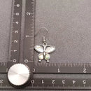 Abalone Butterfly Dangle Earrings 💚💦💚 FB2712