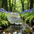 Agate Drusy Bear Figurine - Animal Totem - Spirit Animal FB2588 🐻