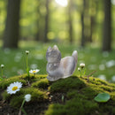 Agate Drusy Cat Figurine Carving - Animal Totem - Spirit Animal FB2603 🪷