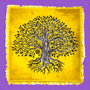 Altar Cloth, Tree of Life or Chakra Flower of Life pattern FB3467 🌼