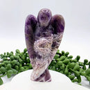 Amethyst Chevron Large Angel FB1866 💜