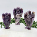 Amethyst Chevron Large Angel FB1866 💜