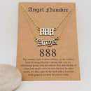Angel Numbers Necklace FB2519 🪽💗🪽