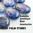 Anxiety Support and Relief Intention Palm Stone FB1016 🍐