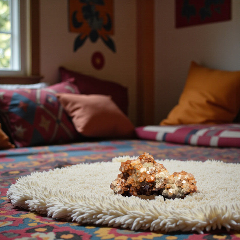 Aragonite Crystal Cluster 4" by 3" 💖🤗💖 CD-10086