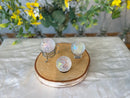 Angel Aura Quartz Textured Moon Surface Iridescent Sphere FB2778 🌸