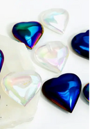Angel Aura, or Titanium Blue Aura Hearts FB1146 🖤
