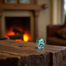 Natural Citrine Small Rainbow Spheres with Crown Stand  FB1019 🧘