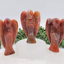Banded Carnelian Large Angel FB1860 💜