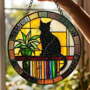 Stained Glass Cat / Cats, Assorted Patterns, Sun Catcher / Hanger FB2163 🧚‍♀️