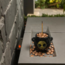 Black Ceramic Tree of Life Mini Cauldron FB2035 🌿