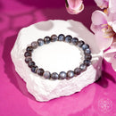 Black Moonstone Bracelet - The Empath’s Cord Cutter 🐘 CI630
