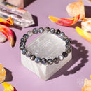Black Moonstone Bracelet - The Empath’s Cord Cutter 🐘 CI630
