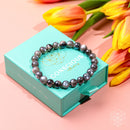 Black Moonstone Bracelet - The Empath’s Cord Cutter 🐘 CI630