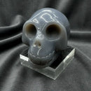Blue Agate Skull, 2 1/2" FB3054 💀