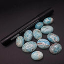 Blue Aragonite Flat Back Pocket Stones FB3052 💗