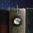 Book Hook, Bronze with Dragonfly Cabochon FB3066 ✨