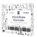 Ritual Candles, Soul Sticks with Intentions, Box of 20 Chime Altar Candles FB3434