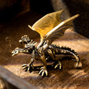 Brass Five-Headed Dragon Totem / Spirit Figurines 🐘 BV017