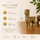 Brass Alpaca Totem / Animal Spirit Figurine ☀️BV012