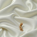 Brass Angel Sitting on Rock Figurine FB2582 ☁️