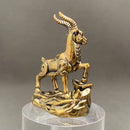 Brass Antelope Figurine Animal / Spirit Totem FB1558 🪭🌟🪭