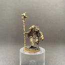 Brass Birdman Wizard with Staff Totem / Spirit Animal Figurine FB3455 🐦‍⬛