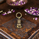 Brass Buddha Keychain / Pendant Figurine FB1101 💚