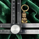 Brass Buddha Keychain / Pendant Figurine FB1101 💚