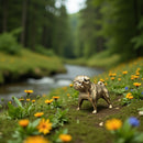 Brass Pug / Bulldog Figurine - Animal Totem / Spirit Animal FB3130 🌻🐕🌻