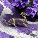 Brass Chi Dragon Spirit / Totem Animal Figurine 🦎 FB1444