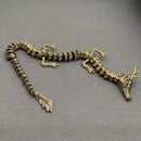 Brass Chinese Large Dragon Moveable Figurine FB2463 🪭🌟🪭