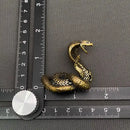 Brass Cobra Animal Totem / Spirit Animal Figurine FB1636 🪭🍃🪭