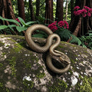 Brass  Coiled Serpent , Snake Animal Totem / Spirit Animal Figurine FB1458 🍀🌕🍀
