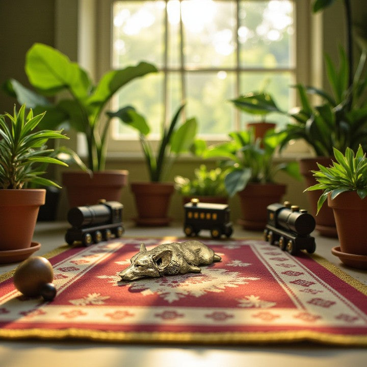 Brass Corgi Dog Totem / Spirit Animal Figurine 🧡 FB2749