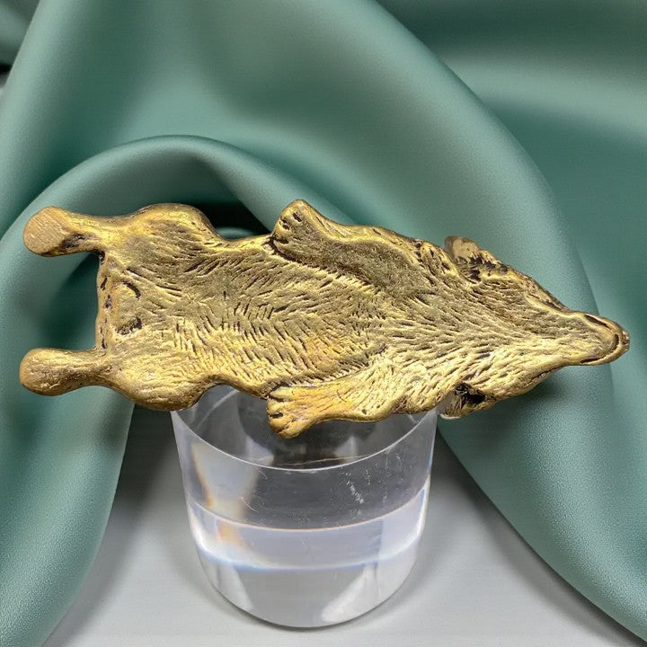 Brass Corgi Dog Totem / Spirit Animal Figurine 🧡 FB2749