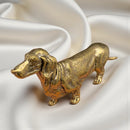 Brass Dachshund Dog Figurine - Animal Totem / Spirit Animal FB1682 🪷🌵🪷
