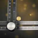 Brass Mini Dice, luck, fortune, focus FB2304 🎲🎲