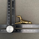 Brass Dog with Long Legs Figurine, loyalty, companionship FB1565 🧡