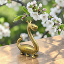 Brass Cartoon-y Six-Legged Dragon Totem / Spirit Animal Figurine 🐉 FB2056