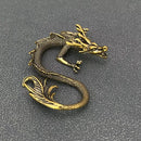 Brass Dragon Figurine Totem / Spirit Animal FB1668 🐍